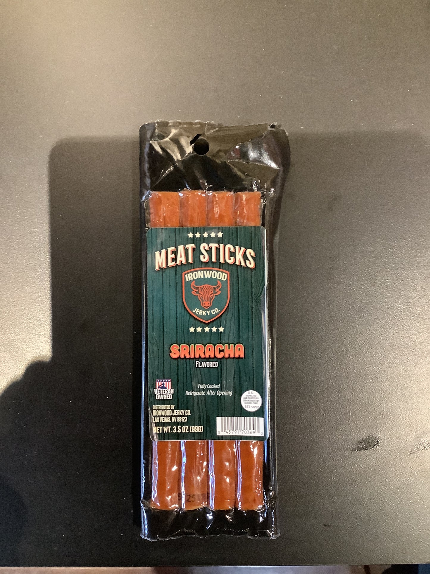 Sriracha meat sticks- ironwood