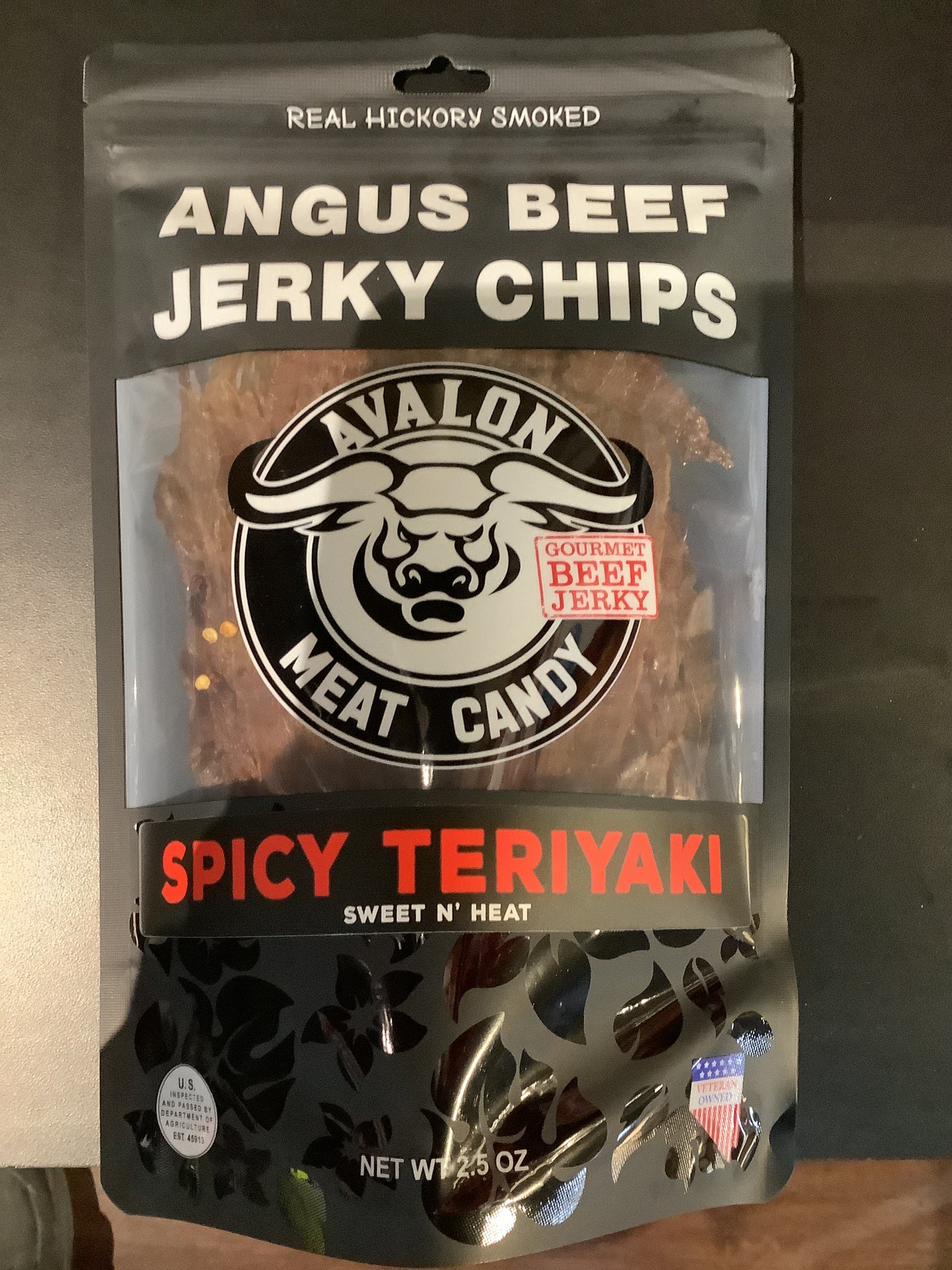 Spicy teriyaki- Avalon beef chips