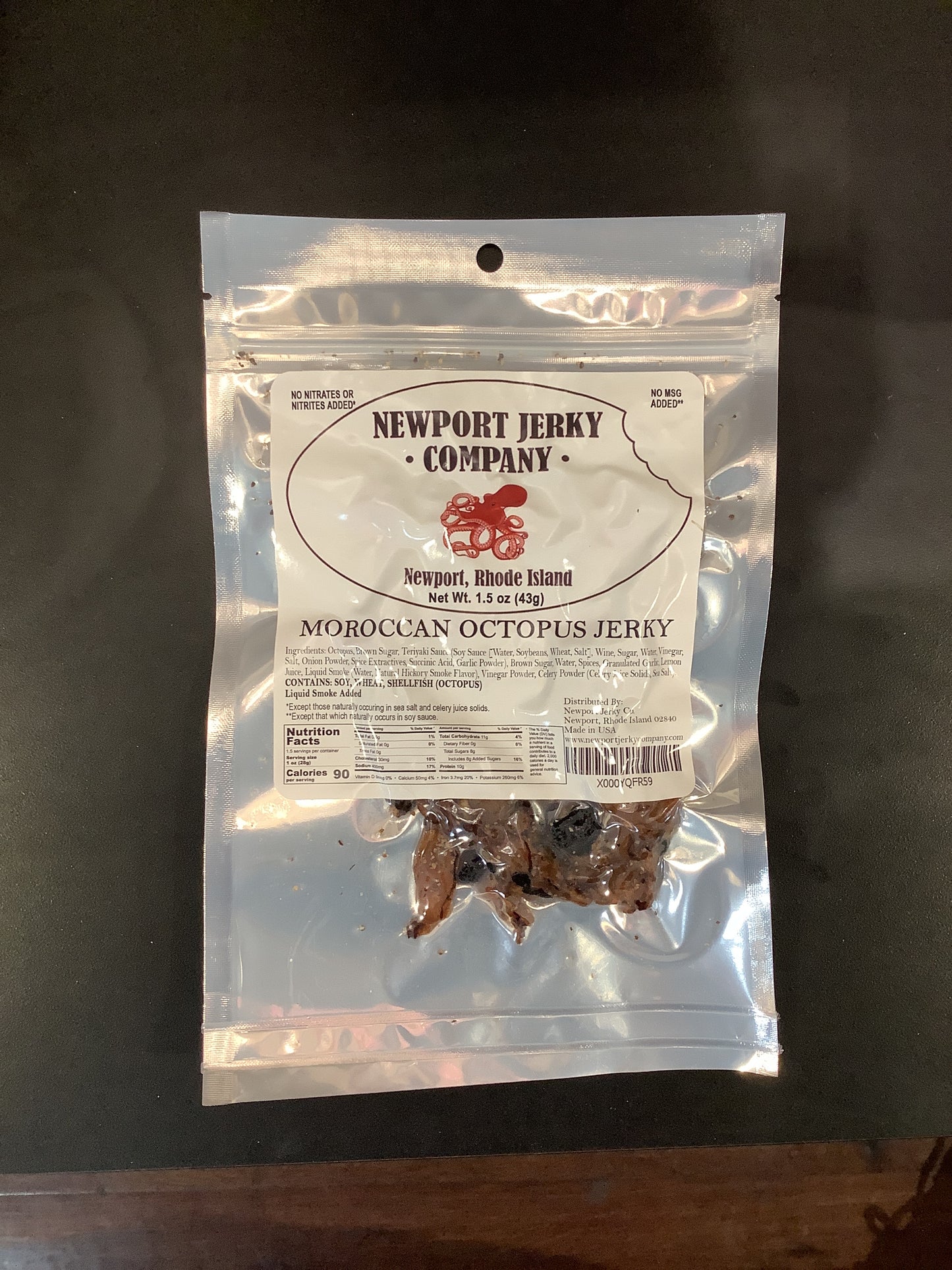 Moroccan octopus- Newport jerky company