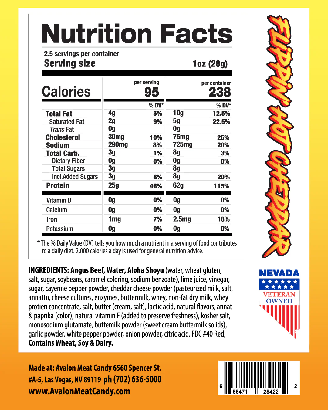 Crispy Thin Flippin' Hot Cheddar