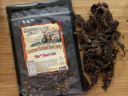 OH THAT IS HOT Cayenne Pepper Brisket Beef Jerky