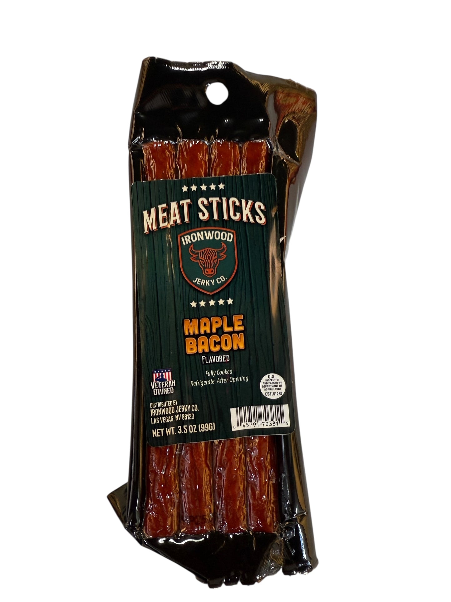 Maple Bacon Meat Snack Sticks 3.5 oz
