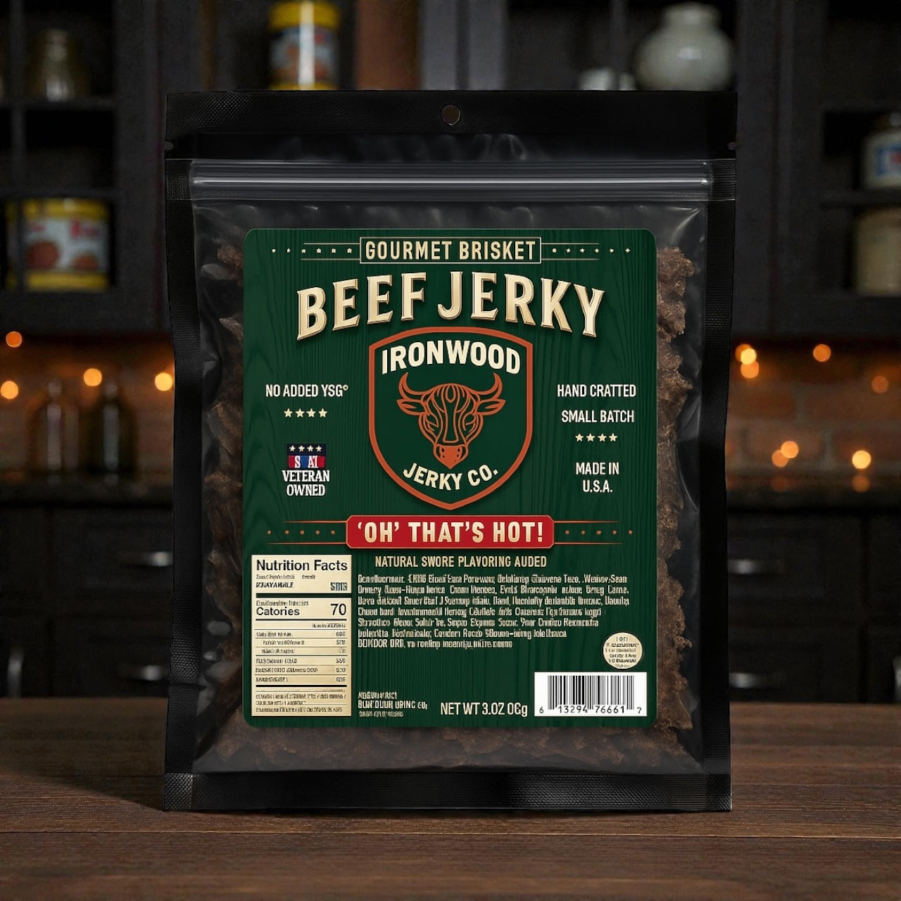 OH THAT IS HOT Cayenne Pepper Brisket Beef Jerky