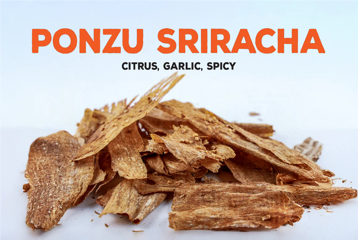 Crispy Thin Ponzu Sriracha