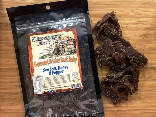Sea Salt, Honey and Pepper Brisket Beef Jerky