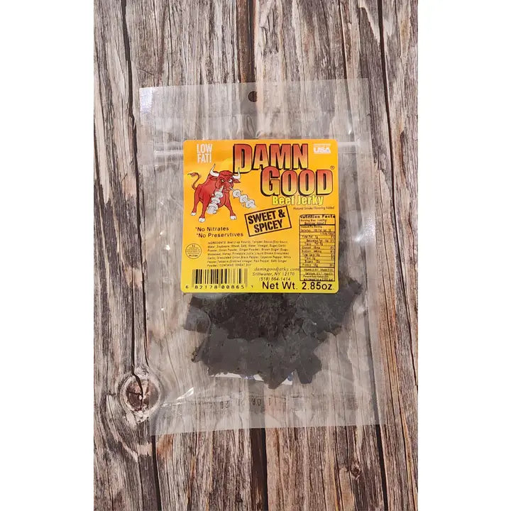 Sweet & Spicy Beef Jerky