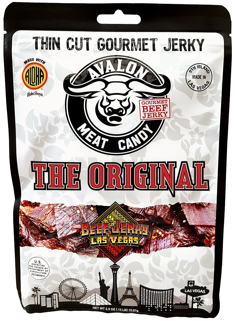 5-Pack Angus Beef Jerky – 2.5oz Each – Original, Honey Garlic, Teriyaki, Chipotle Lime, El Diablo – Bold Flavors, High Protein, Spicy & Sweet Variety Pack