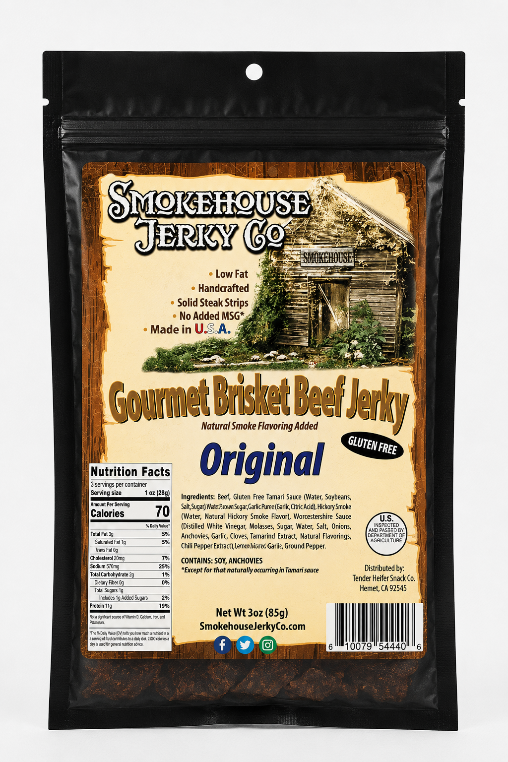 Original Flavor Jerky - Smokehouse