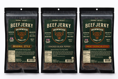 Ironwood Starter Pack (3-Flavor Jerky Bundle)