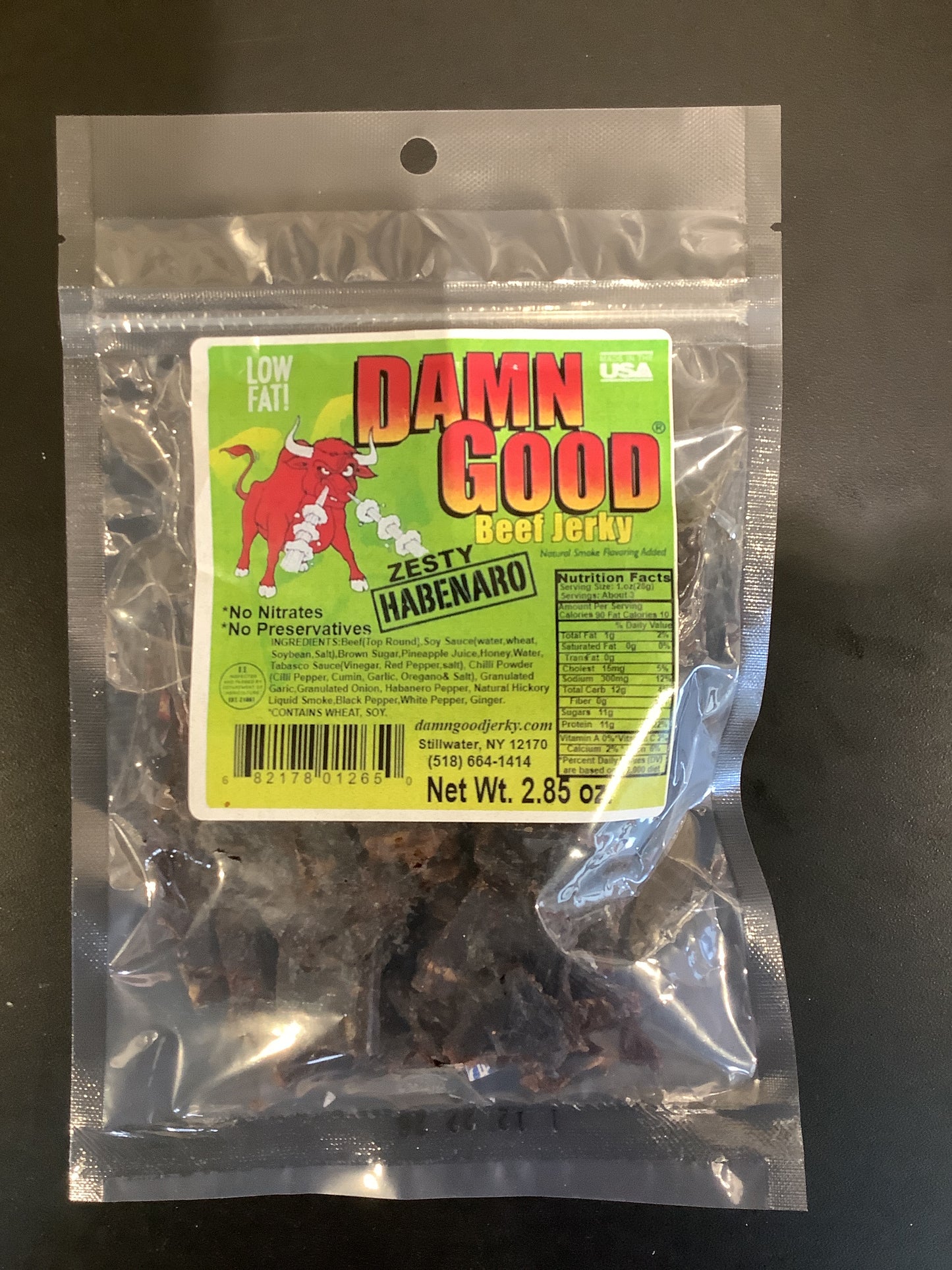Zesty habanero- damn good