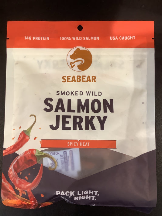 Spicy heat- sea bear salmon jerky