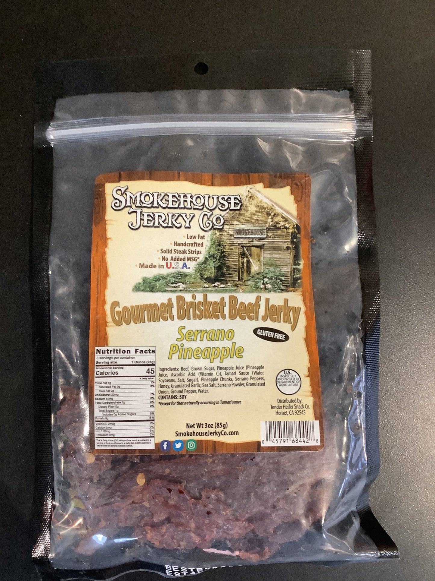 Serrano pineapple- smokehouse