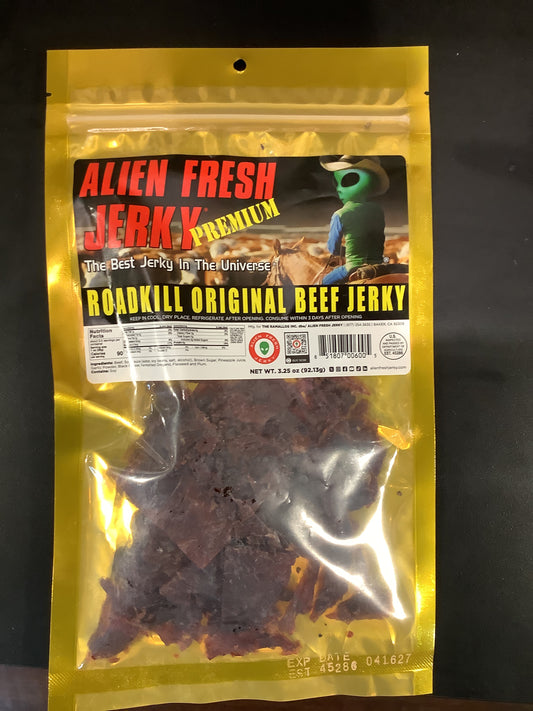 Roadkill original- alien fresh jerky
