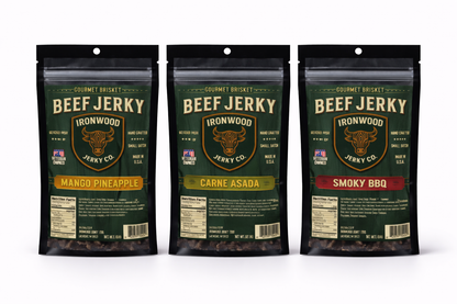Around the World 3-Pack (Global Flavor Jerky Bundle)