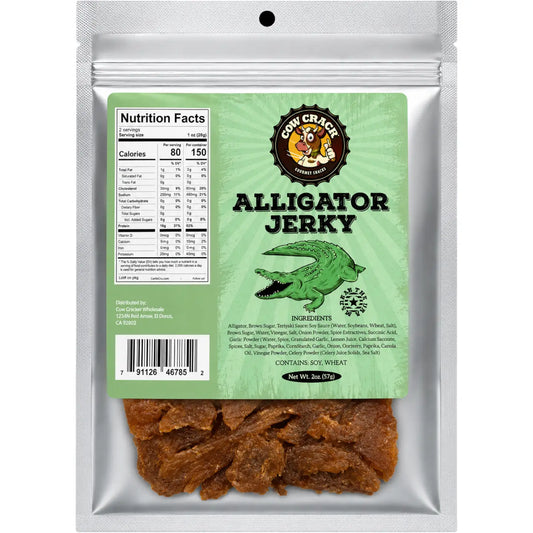 Alligator Jerky - Cow