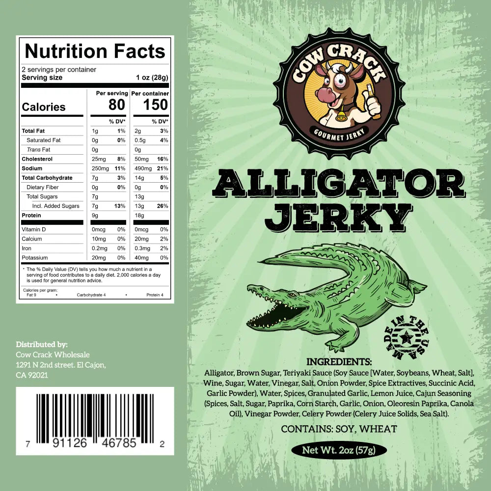 Alligator Jerky
