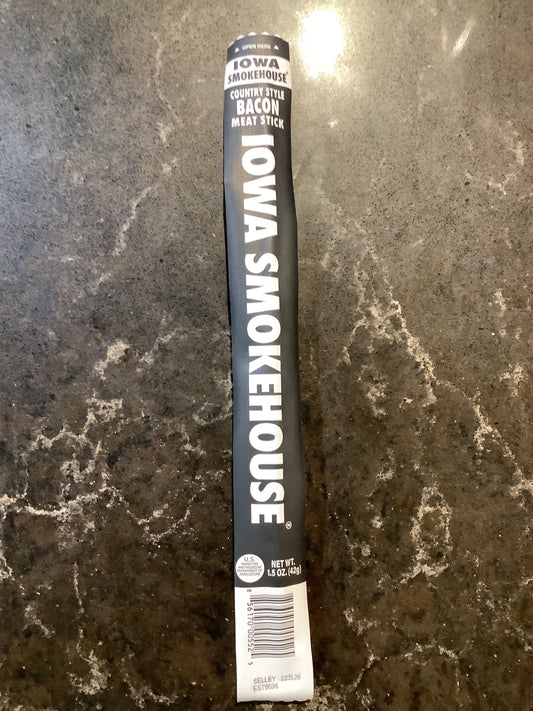 Bacon meat stick- Iowa smokehouse