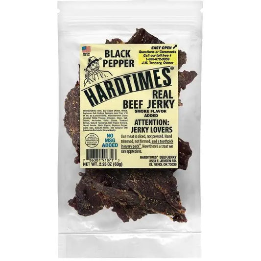 Hard Times Black Pepper Beef Jerky