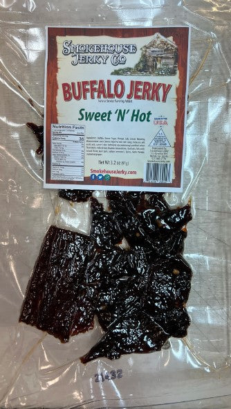 Buffalo Jerky - Sweet 'N' Hot