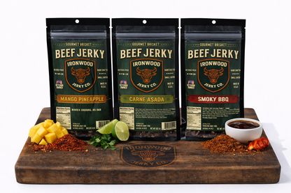 Around the World 3-Pack (Global Flavor Jerky Bundle)