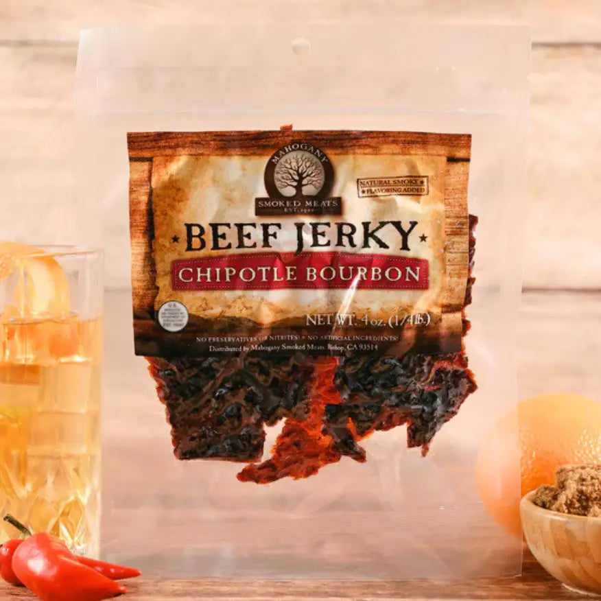 Chipotle bourbon Beef Jerky - Mah