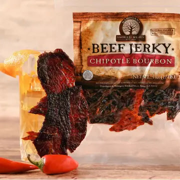 Chipotle bourbon Beef Jerky - Mah