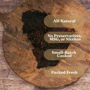 Chipotle bourbon Beef Jerky - Mah