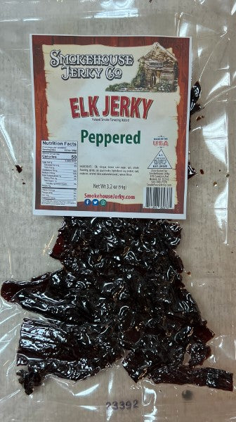 Elk Jerky - Peppered