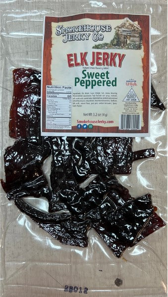Elk Jerky - Sweet Peppered