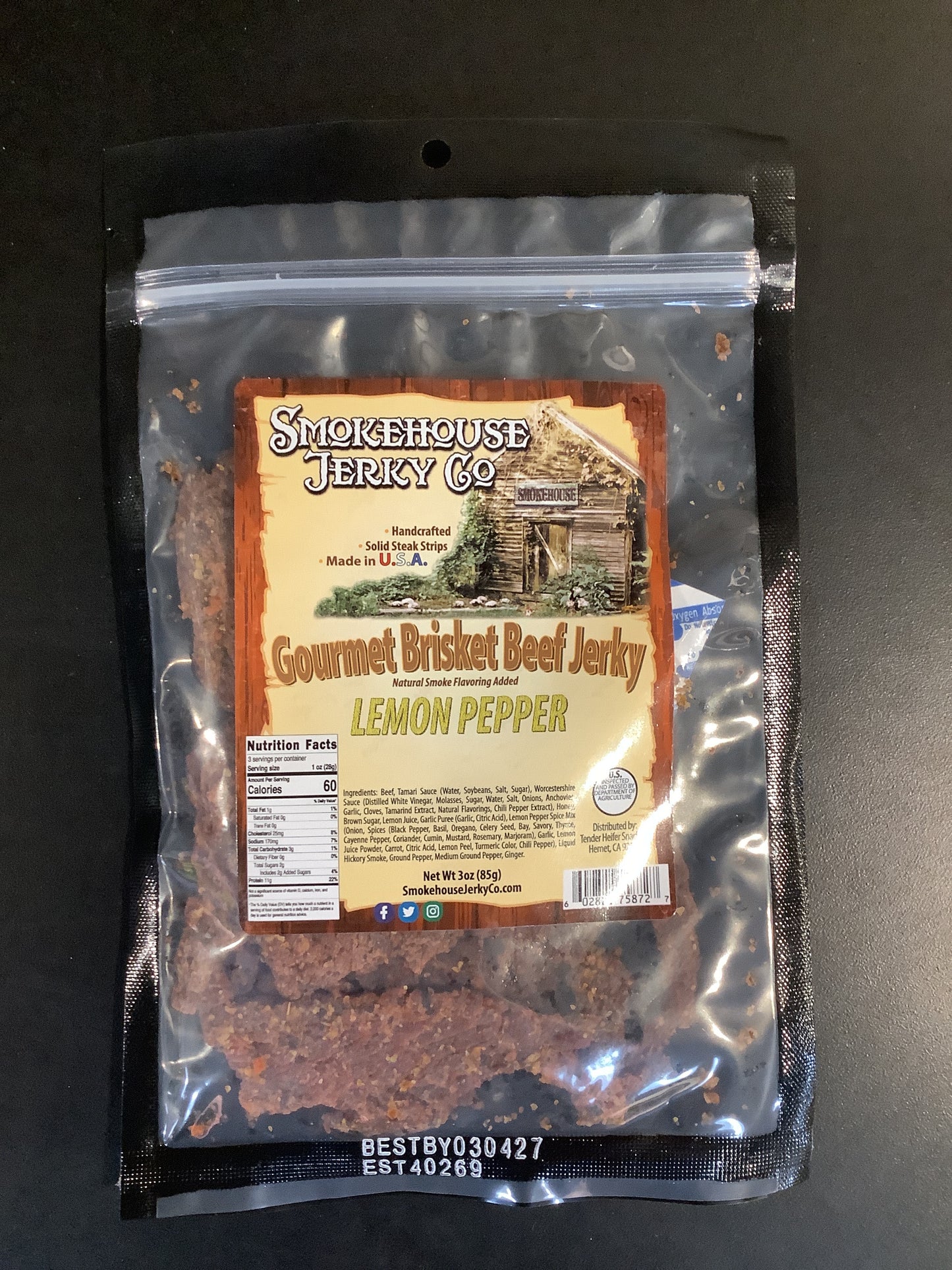 Lemon pepper-smokehouse