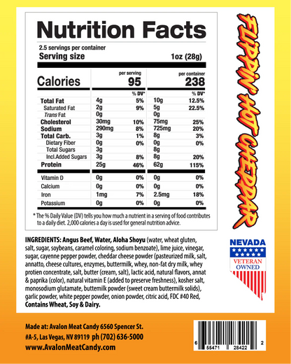 Crispy Thin Flippin' Hot Cheddar