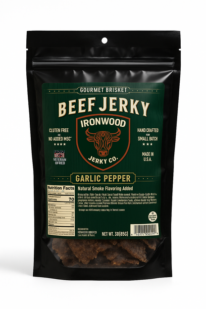 Original Flavor Brisket Beef Jerky (GLUTEN FREE)