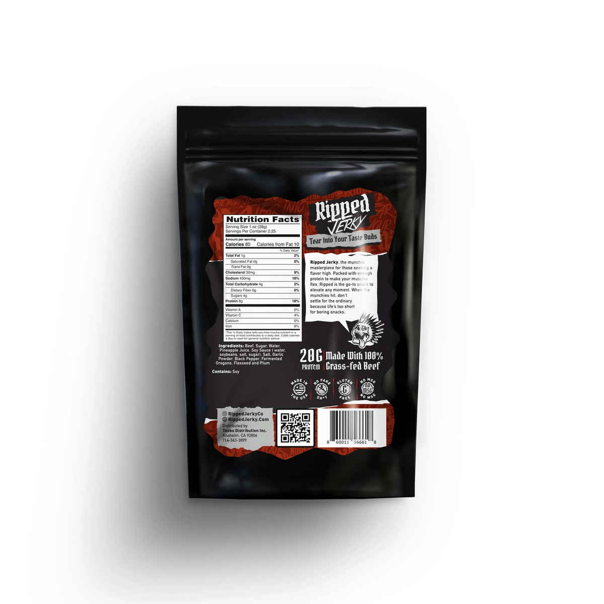Godfather OG Beef Jerky - Ripped