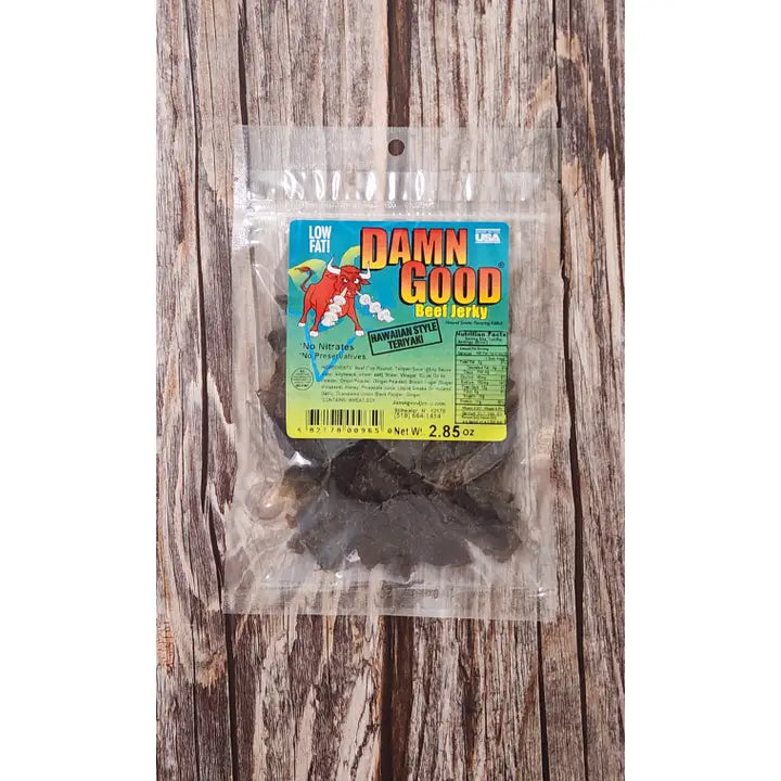 Hawaiian Teriyaki Beef Jerky