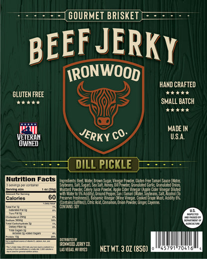 Dill Pickle Beef Jerky