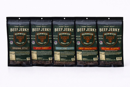 The Ironwood Core 5-Pack (Best-Seller Jerky Bundle)