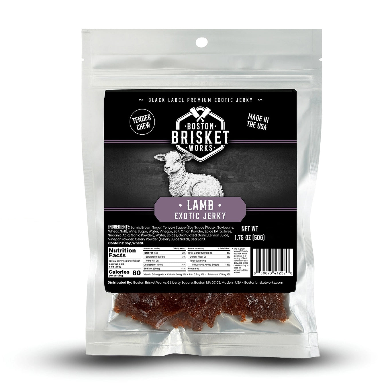 Lamb Exotic Jerky