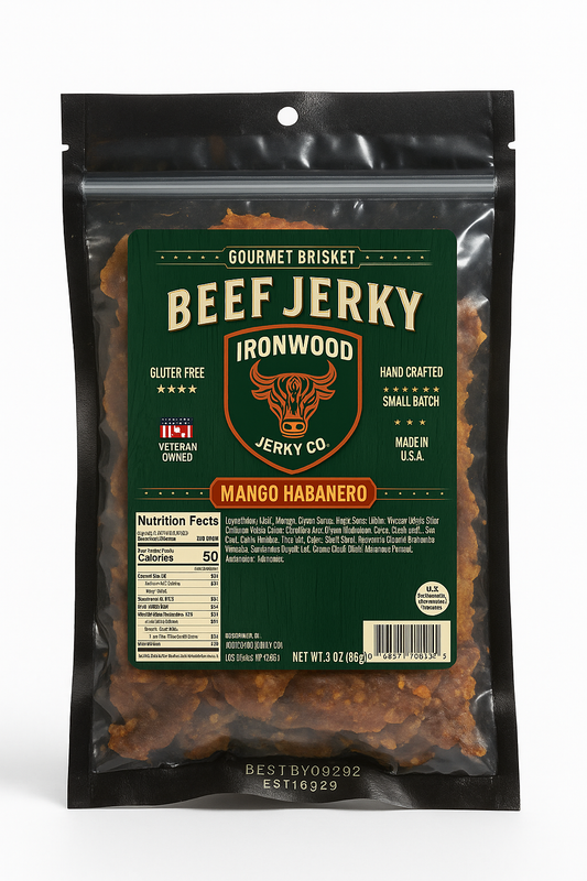 Mango Habanero Brisket Beef Jerky
