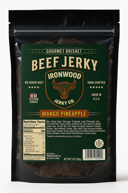 Original Flavor Brisket Beef Jerky (GLUTEN FREE)