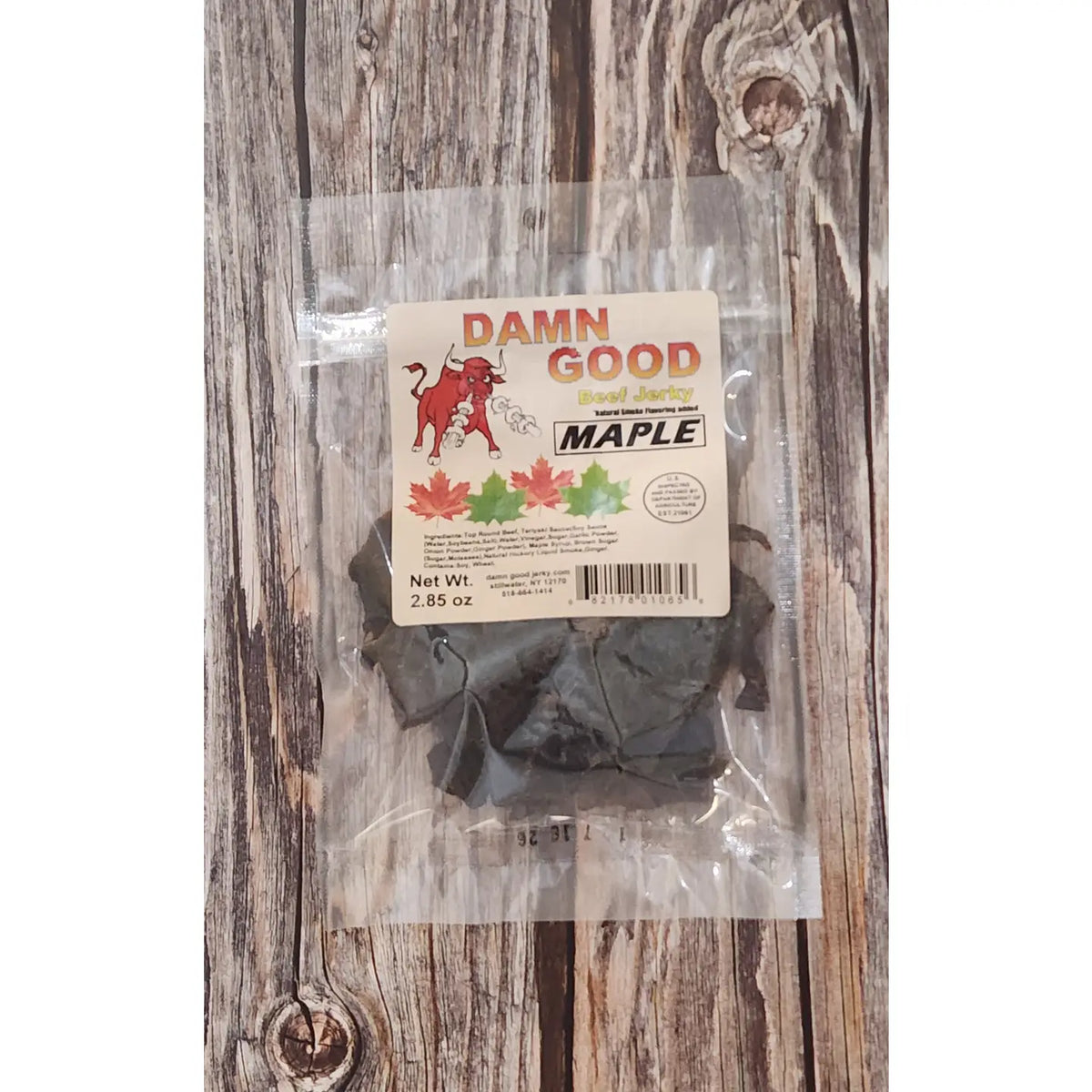 Maple Beef Jerky 2.85 oz. - DamnG