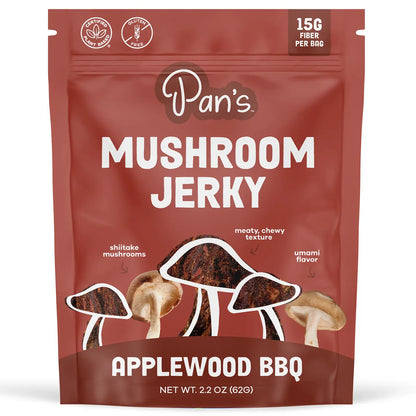 Applewood BBQ Mushroom Jerky