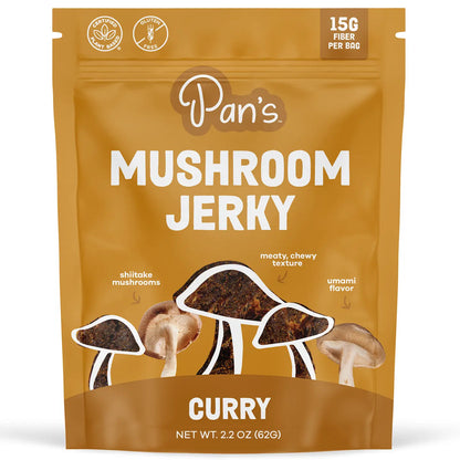 Curry Mushroom Jerky