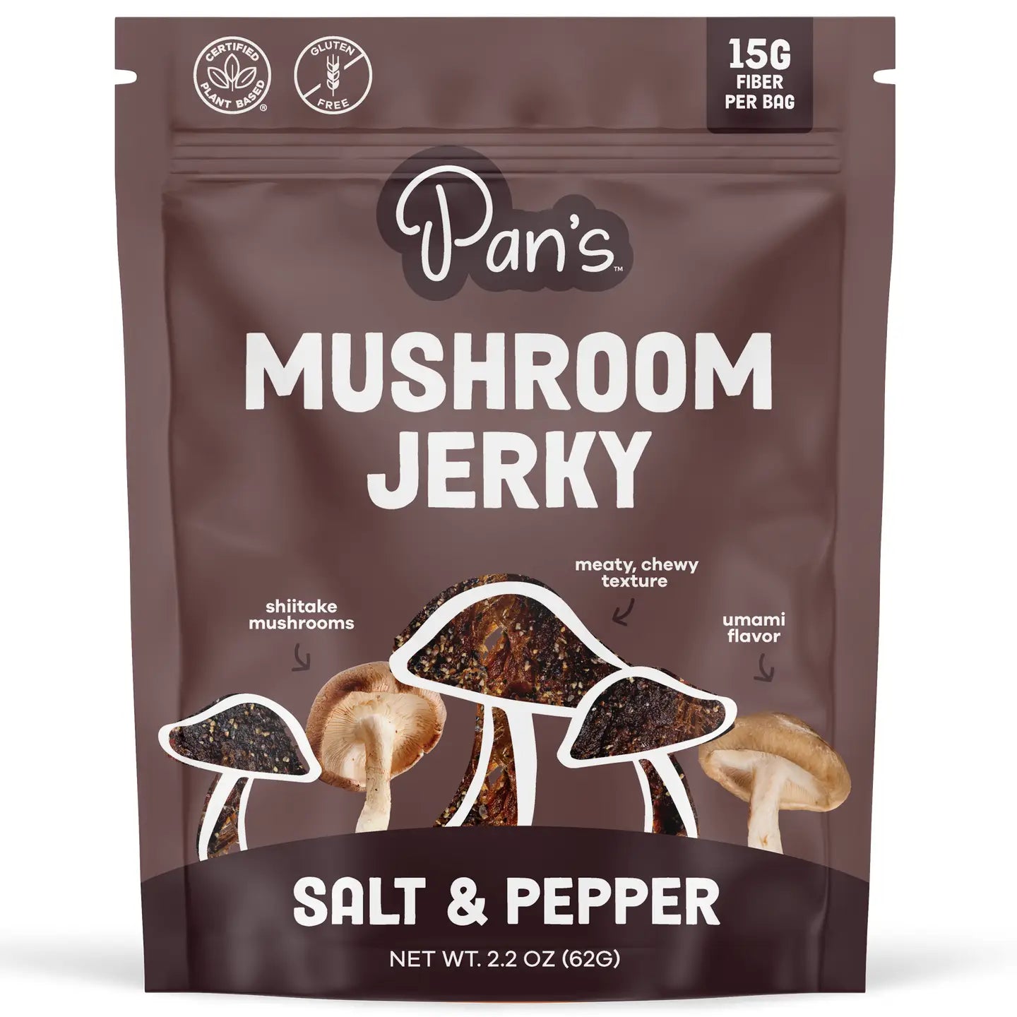 Salt & Pepper Mushroom Jerky