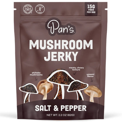 Salt & Pepper Mushroom Jerky