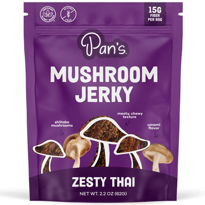 Zesty Thai Mushroom Jerky