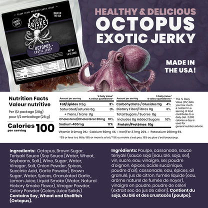 Octopus Exotic Jerky