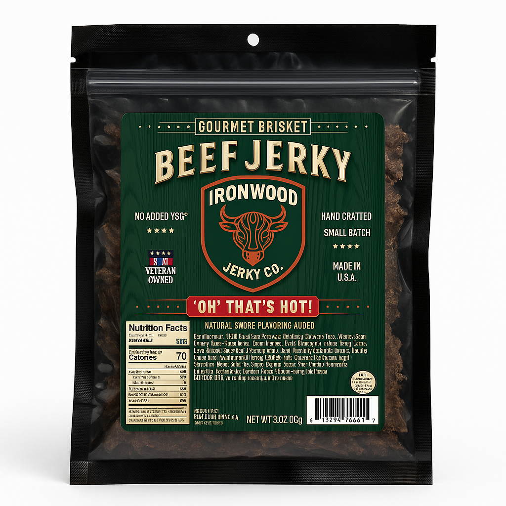 OH THAT IS HOT Cayenne Pepper Brisket Beef Jerky
