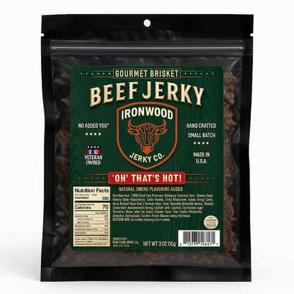 OH THAT IS HOT Cayenne Pepper Brisket Beef Jerky