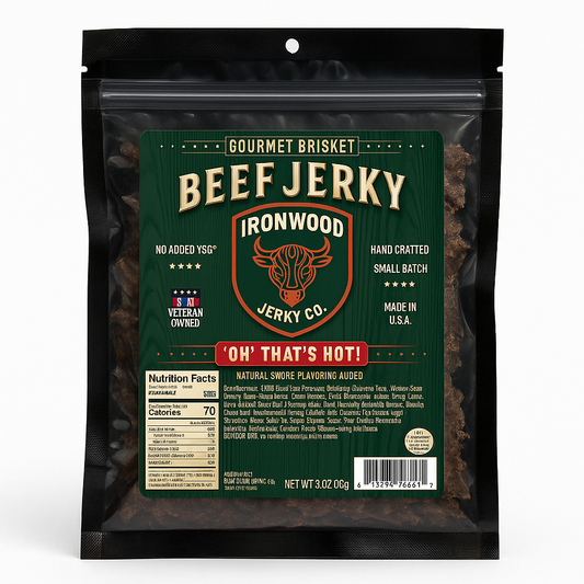 OH THAT IS HOT Cayenne Pepper Brisket Beef Jerky