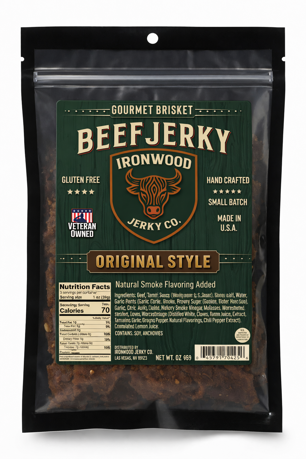 Ironwood Starter Pack (3-Flavor Jerky Bundle)